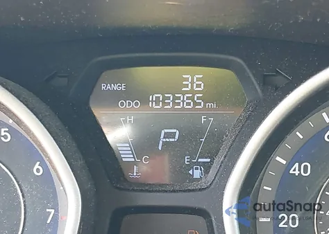 2011 Hyundai Elantra Gls (Ulsan Plant) from USA, damaged, VIN KMHDH4AE9BU098738